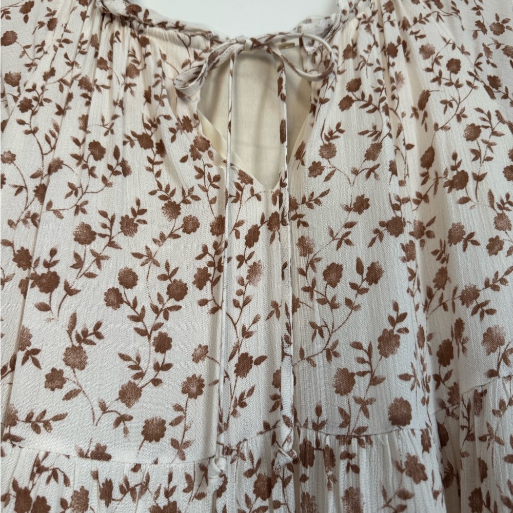 Altar'd State Wildflower Dreams Floral Cottagecore Long Sleeve Dress - Picture 6 of 6